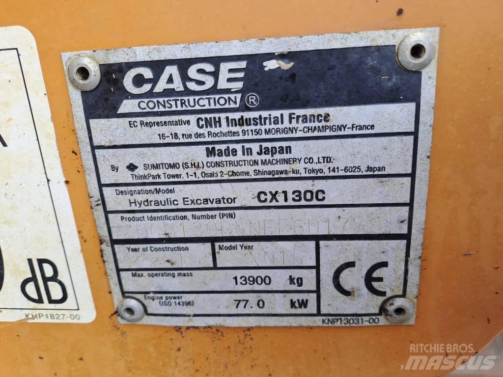 CASE CX 130 C 大型油圧ショベル12t以上（パワーショベル・ユンボ）