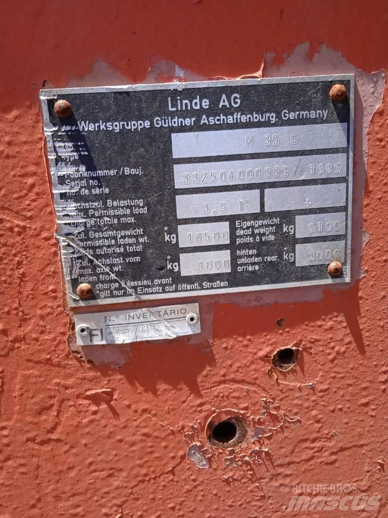 Linde H 35 D ディーゼル・軽油