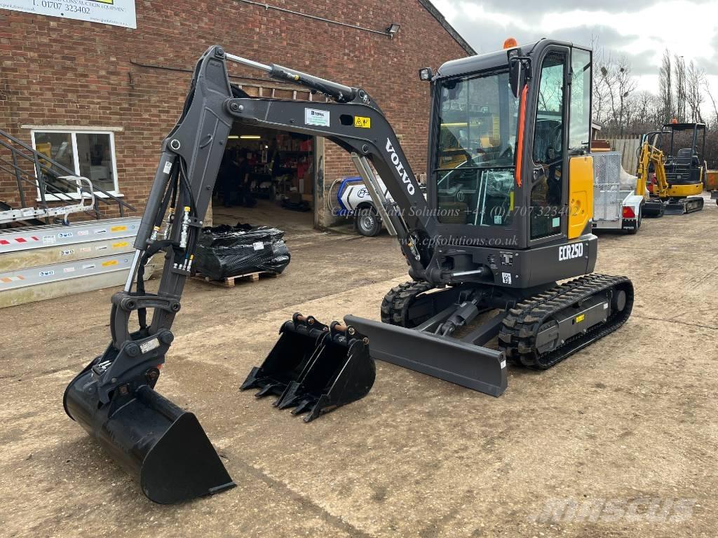 Volvo ECR 25 D ミニ油圧ショベル 7t以下（ミニユンボ・ミニディガー）