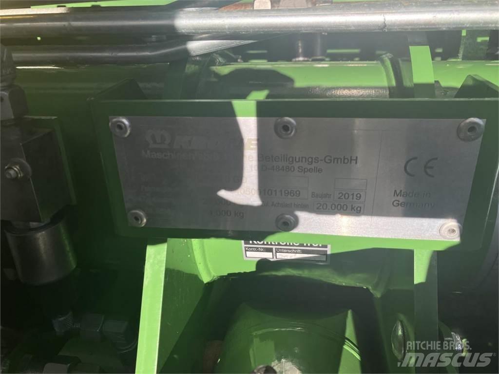 Krone ZX 470 GD セルフローディングトレーラー