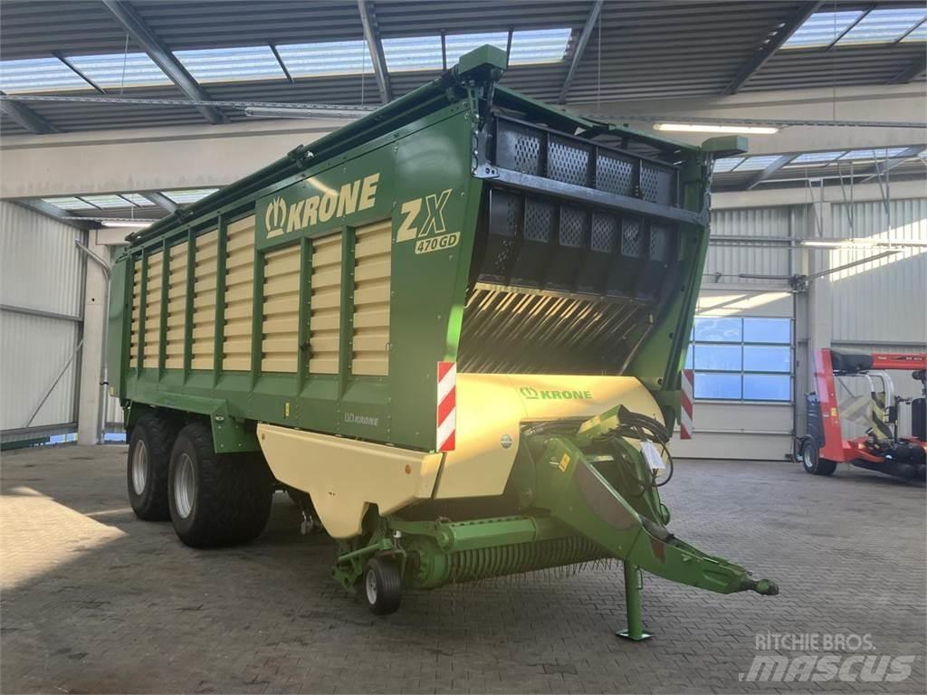 Krone ZX 470 GD セルフローディングトレーラー