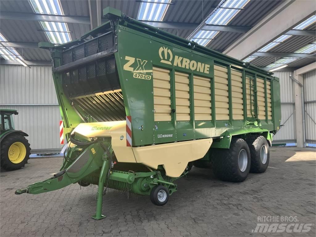 Krone ZX 470 GD セルフローディングトレーラー
