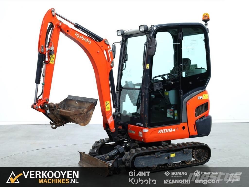 Kubota KX019-4 ミニ油圧ショベル 7t以下（ミニユンボ・ミニディガー）