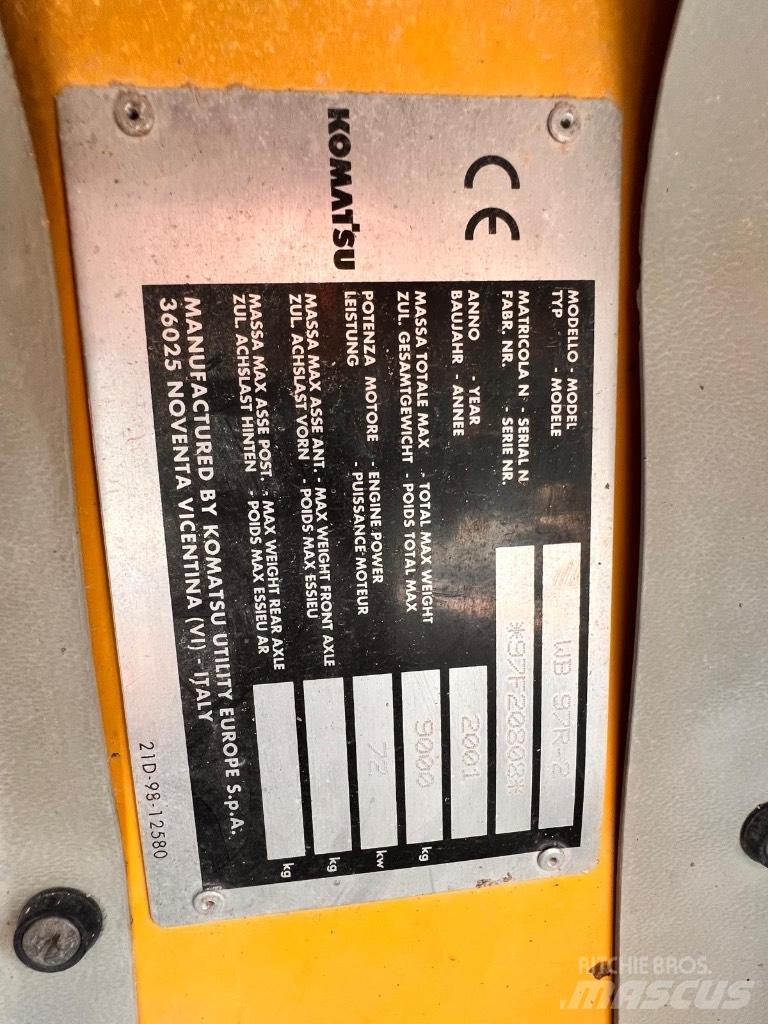 Komatsu WB 97 R-2 バックホーローダー