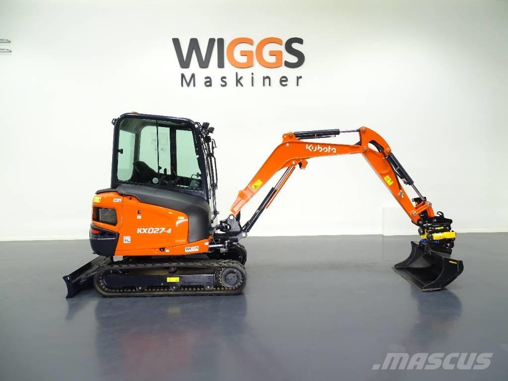 Kubota KX 027-4 ミニ油圧ショベル 7t以下（ミニユンボ・ミニディガー）