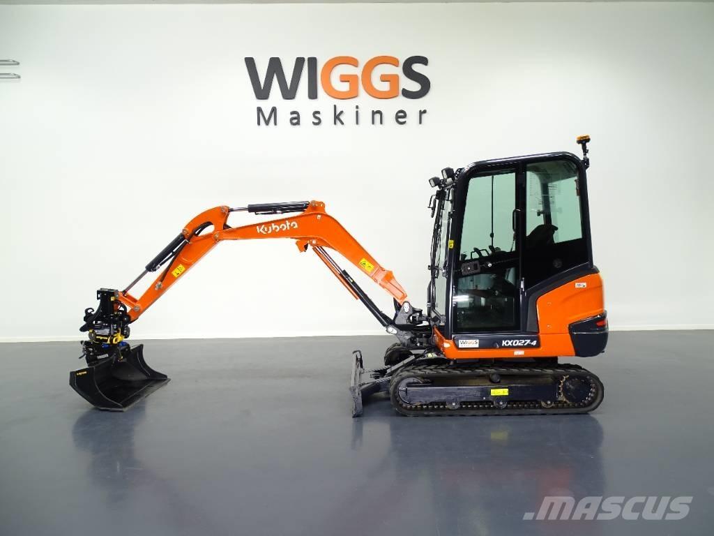 Kubota KX 027-4 ミニ油圧ショベル 7t以下（ミニユンボ・ミニディガー）