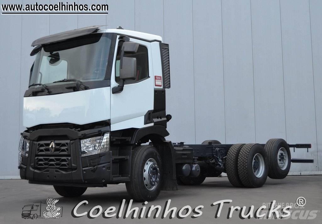 Renault T 440  6x2 キャブ付きシャーシ