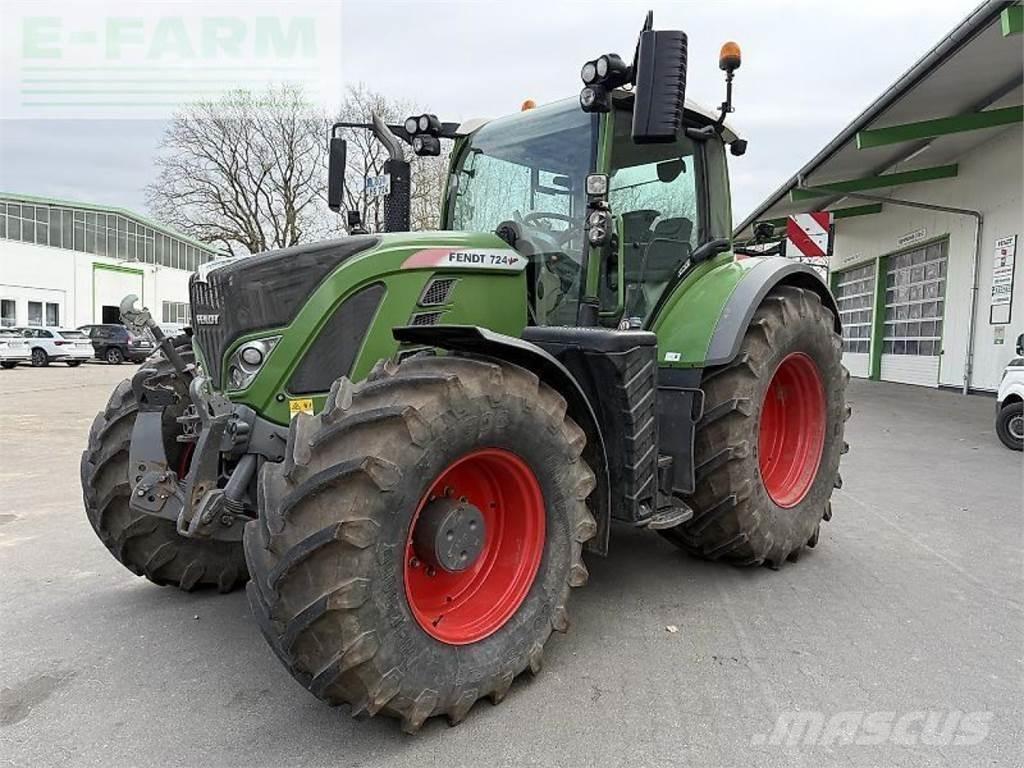 Fendt 724 vario s4 トラクター
