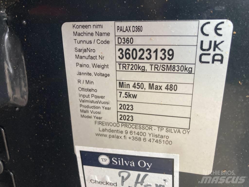 Palax D 360 Pro 製材機械