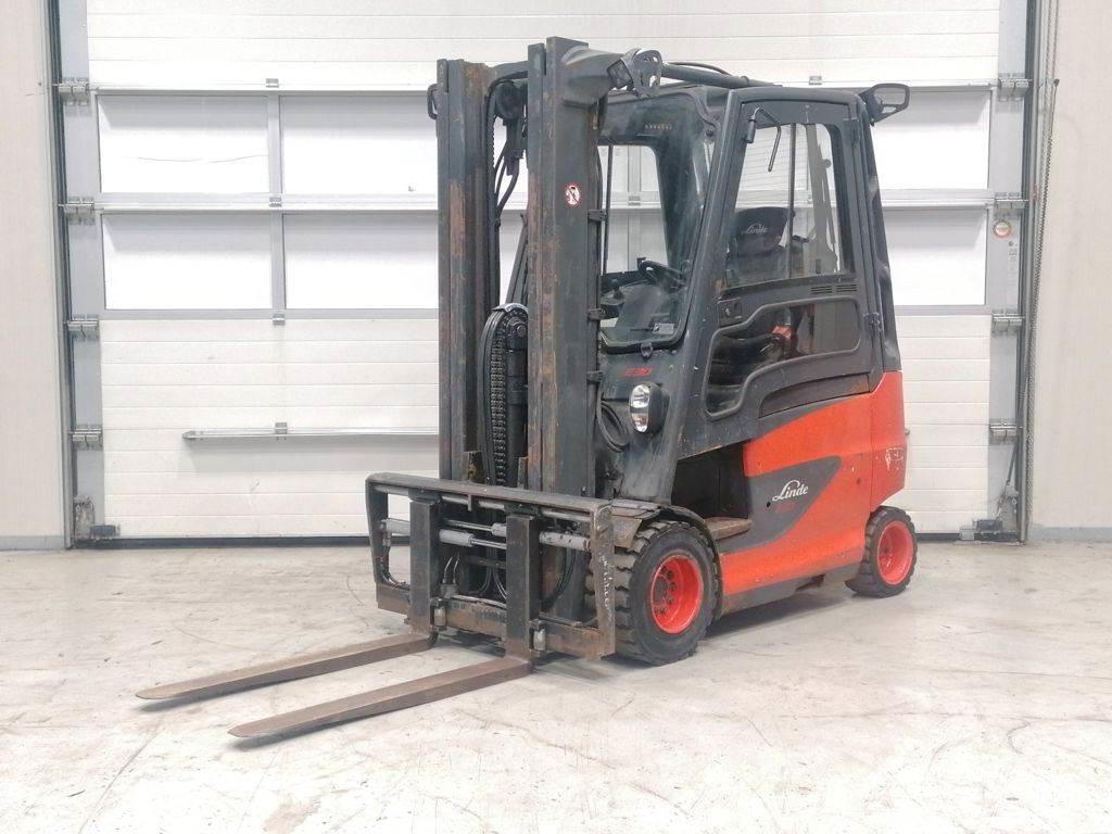 Linde E30H-01/600 バッテリーフォークリフト