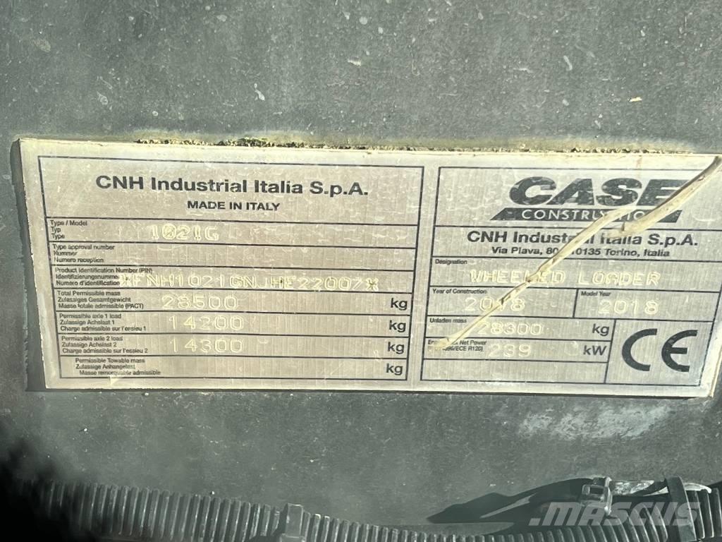 CASE 1021 G ホイールローダー・タイヤショベル