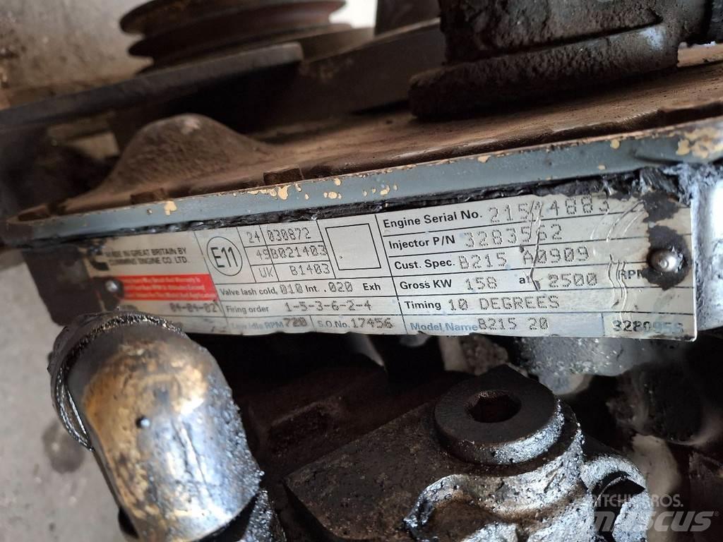Cummins B215-20 エンジン
