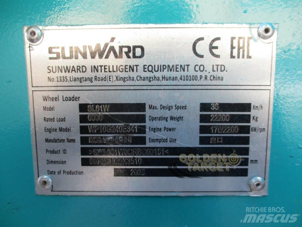 Sunward SL61W ホイールローダー・タイヤショベル