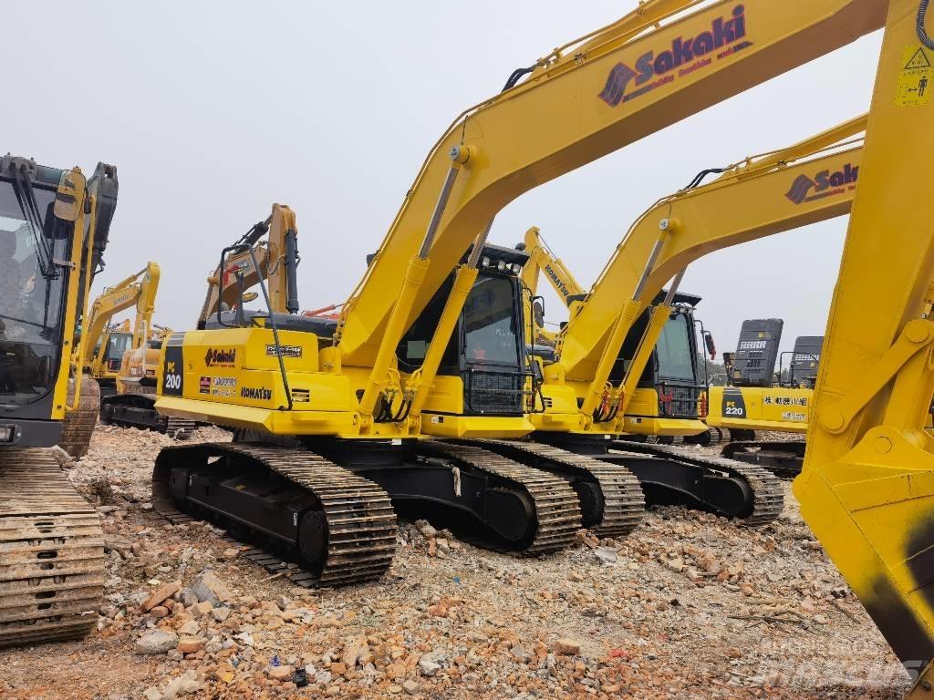 Komatsu pc200-8 大型油圧ショベル12t以上（パワーショベル・ユンボ）