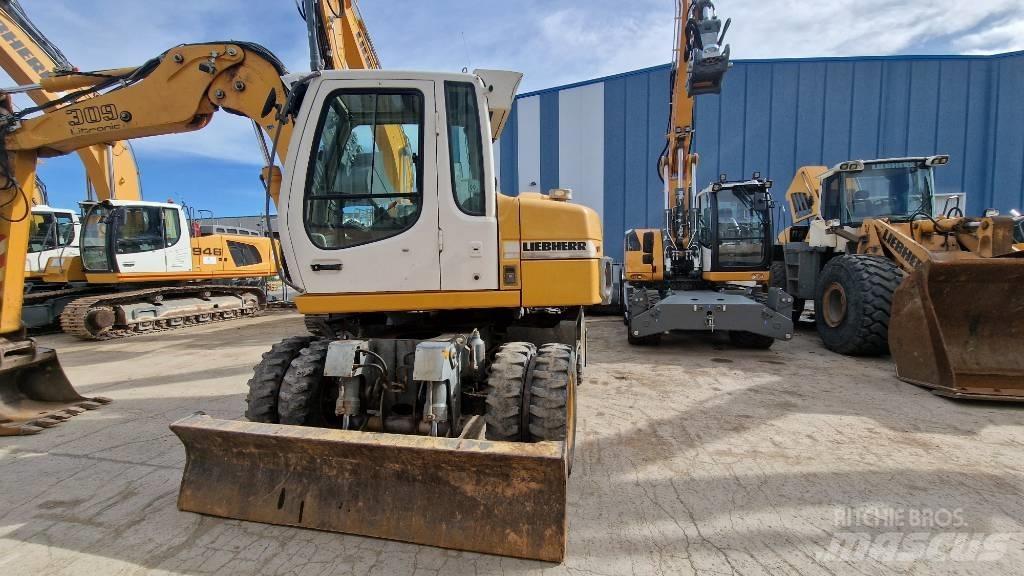 Liebherr A 309 ホイール式油圧ショベル（パワーショベル・ユンボ・バックホー）