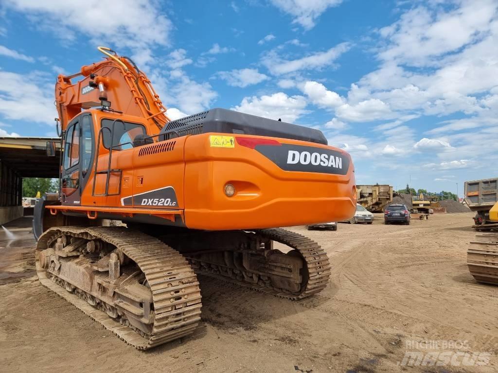 Doosan DX 520 LC 大型油圧ショベル12t以上（パワーショベル・ユンボ）