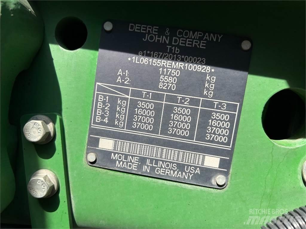 John Deere 6155R トラクター