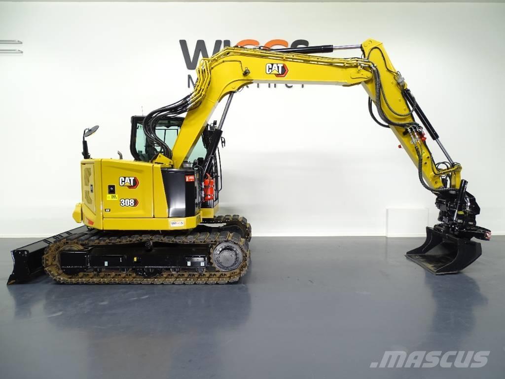 CAT 308 CR 中型油圧ショベル 7ｔ-12ｔ（ユンボ・パワーショベル・バックホー）