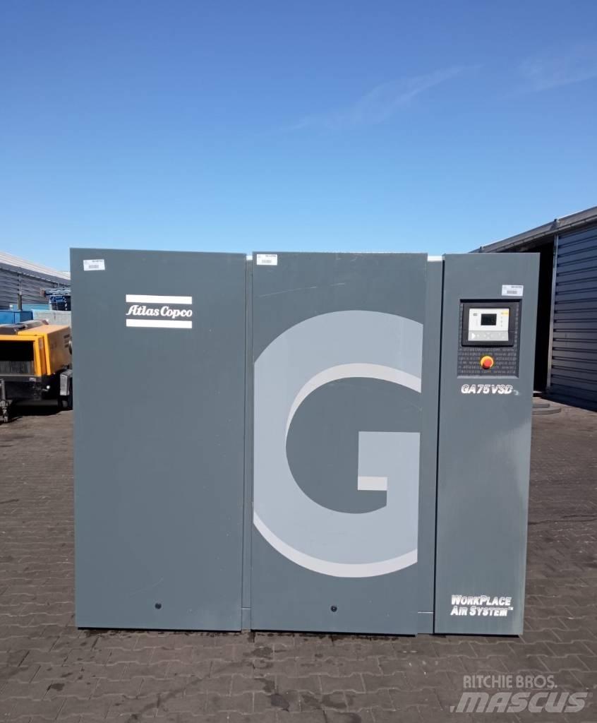 Atlas Copco GA75 VSD コンプレッサー