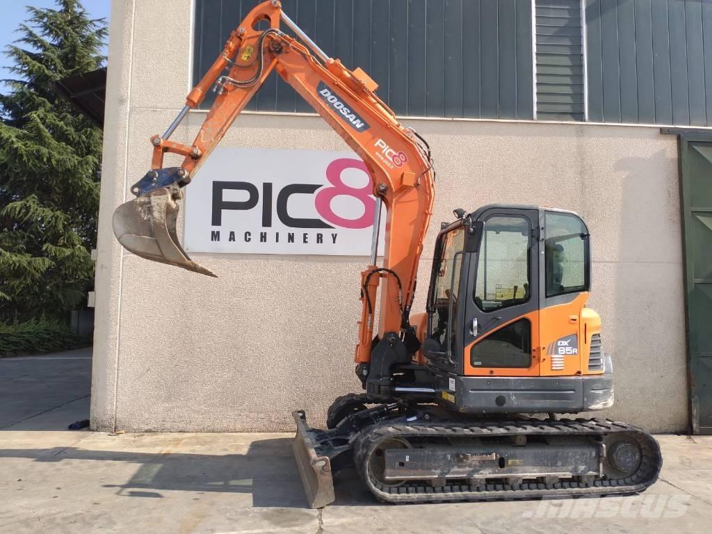 Doosan DX 85 R-3 中型油圧ショベル 7ｔ-12ｔ（ユンボ・パワーショベル・バックホー）