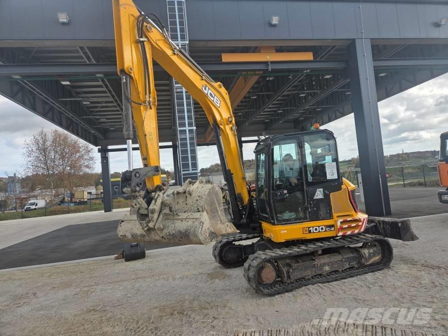 JCB 100 C-2 中型油圧ショベル 7ｔ-12ｔ（ユンボ・パワーショベル・バックホー）