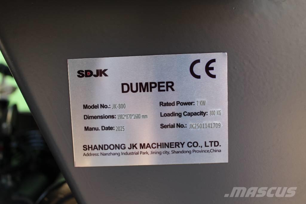  SDJK JK A800 リジットフレーム式ダンプトラック