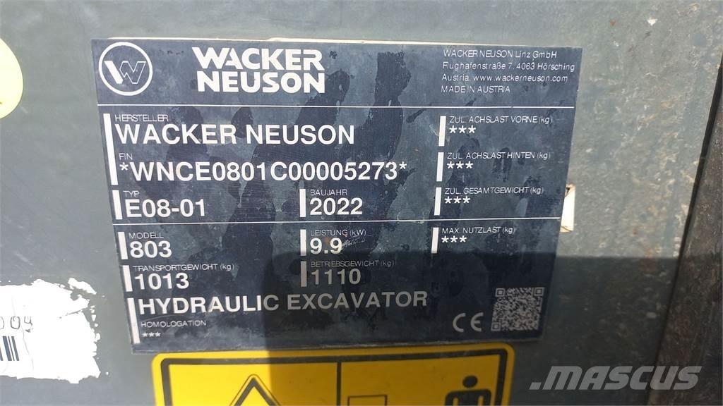 Wacker Neuson 803 大型油圧ショベル12t以上（パワーショベル・ユンボ）