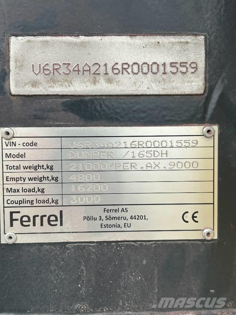 Ferrel 165DH ダンプトレーラー