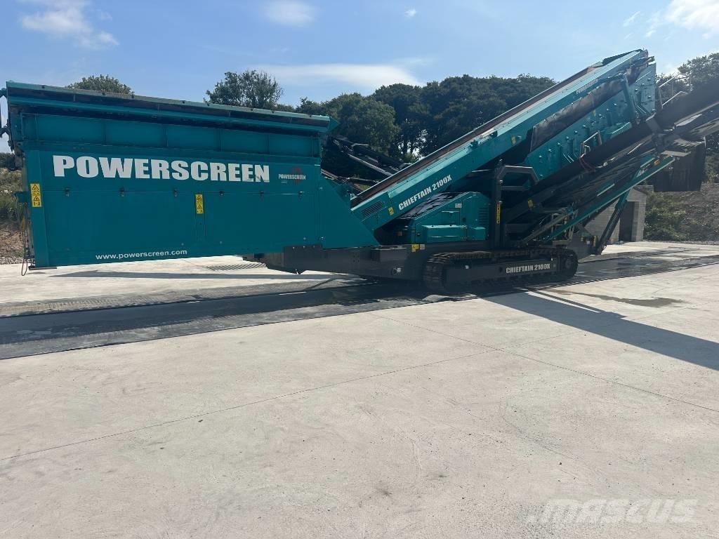 PowerScreen 2100X 自走式スクリーン