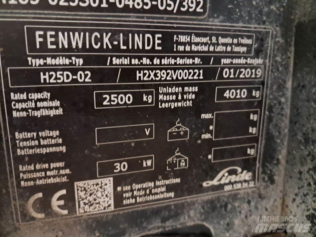Linde H25D-02 ディーゼル・軽油