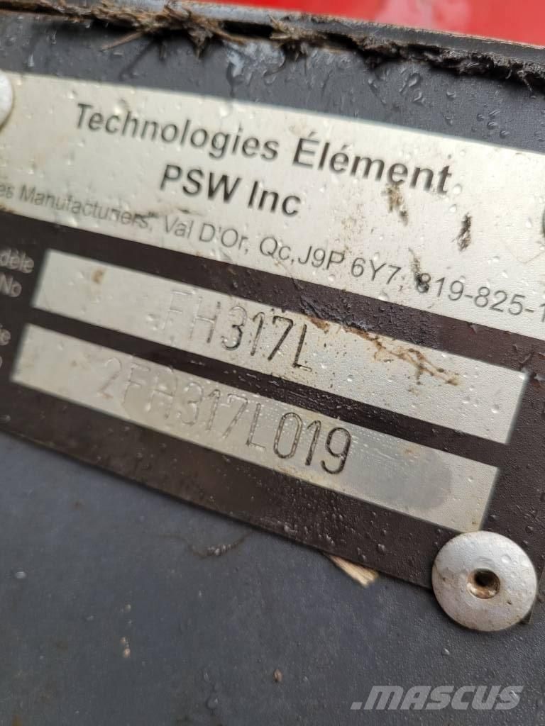 Eltec FH317L 林業油圧ショベル（パワーショベル・ユンボ・バックホー）