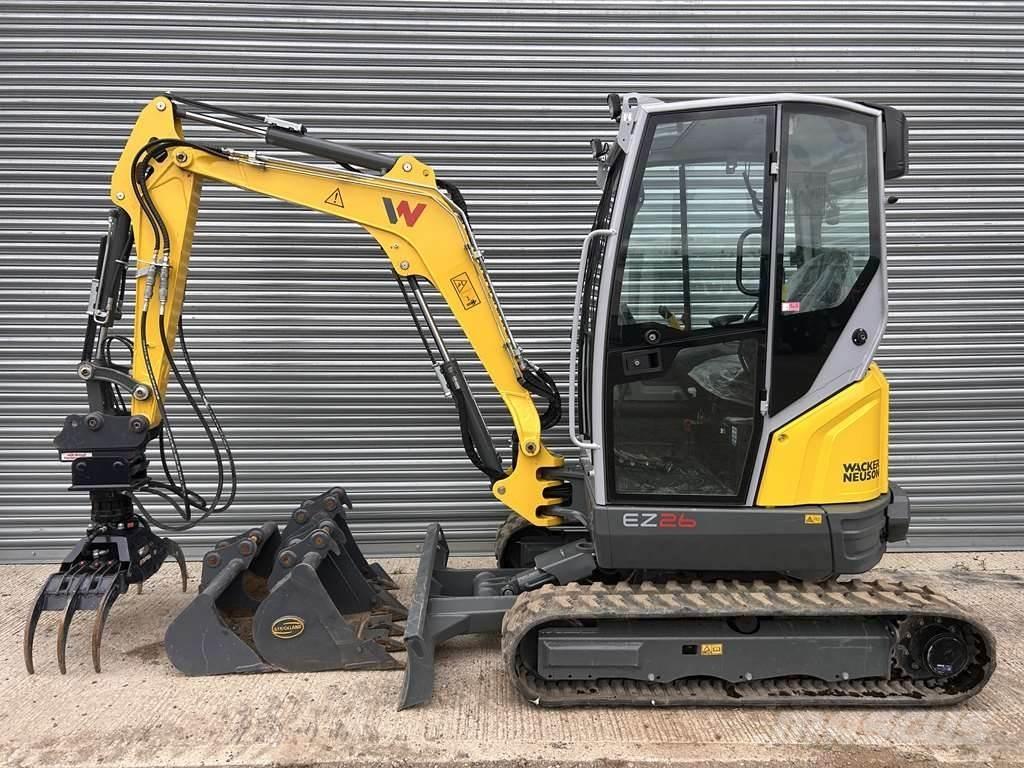 Wacker Neuson EZ26 ミニ油圧ショベル 7t以下（ミニユンボ・ミニディガー）