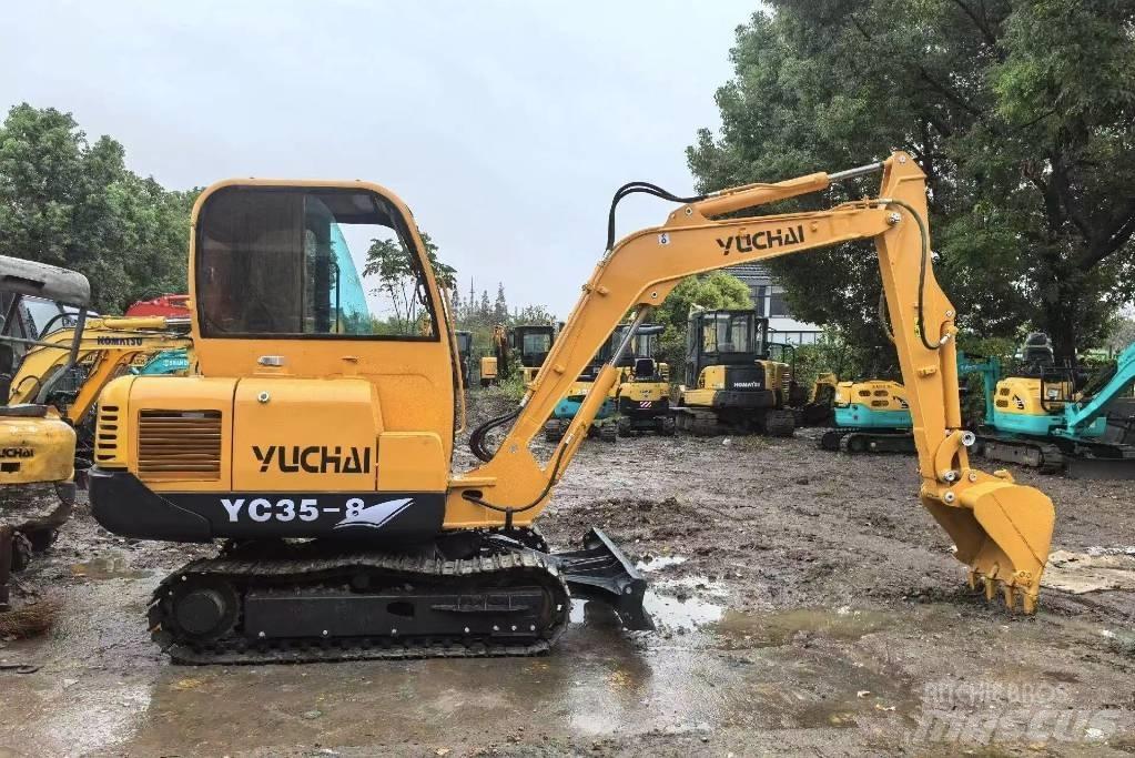 Yuchai YC 35 ミニ油圧ショベル 7t以下（ミニユンボ・ミニディガー）