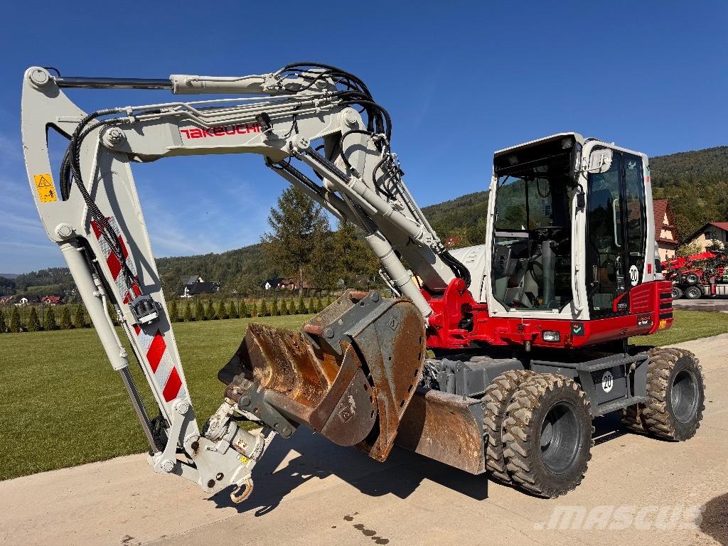 Takeuchi TB 295 W ホイール式油圧ショベル（パワーショベル・ユンボ・バックホー）