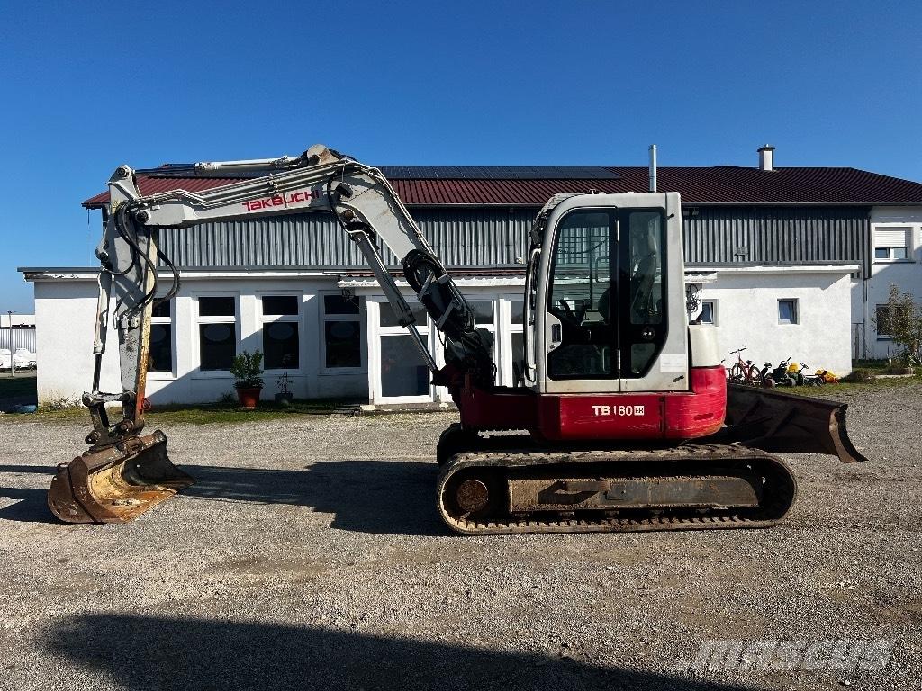 Takeuchi TB 180 FR 中型油圧ショベル 7ｔ-12ｔ（ユンボ・パワーショベル・バックホー）