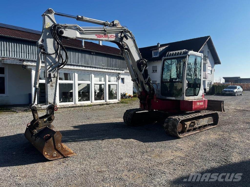 Takeuchi TB 180 FR 中型油圧ショベル 7ｔ-12ｔ（ユンボ・パワーショベル・バックホー）