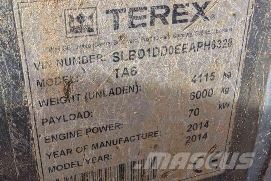 Mecalac TA 6 サイト　ダンプ