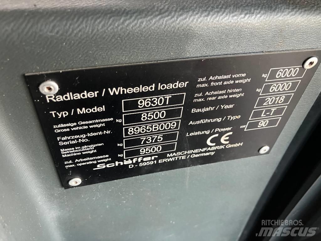 Schäffer 9630T 農業用テレハンドラー