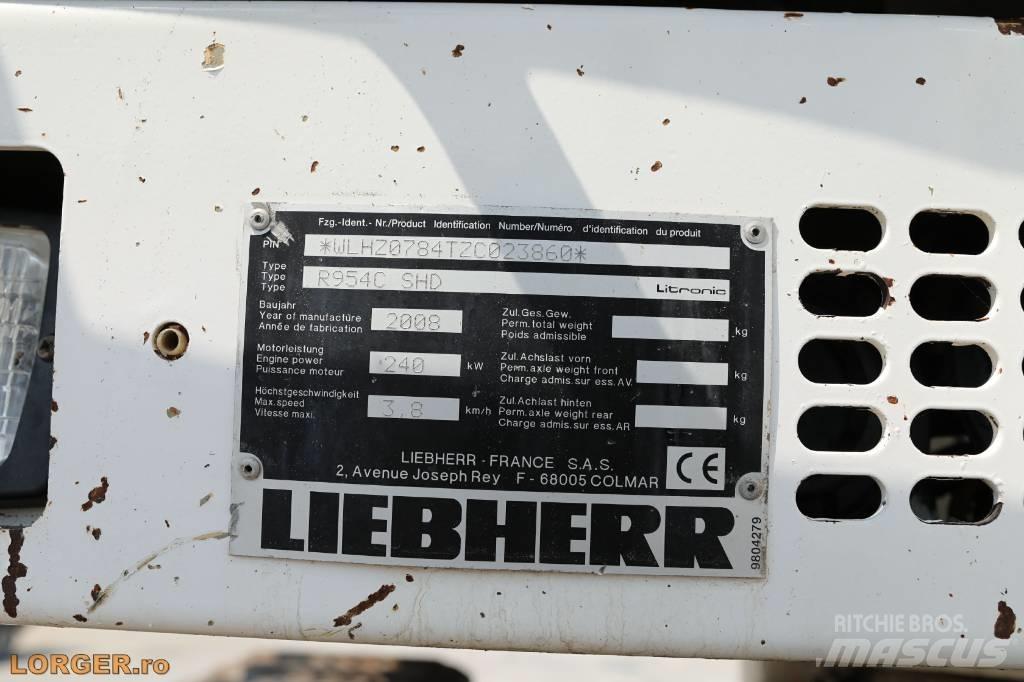 Liebherr R954 C SHD 大型油圧ショベル12t以上（パワーショベル・ユンボ）