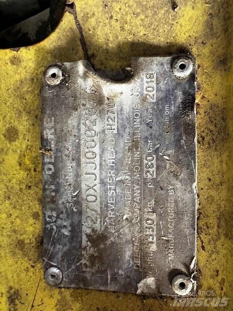 John Deere H 270 ハーベスタヘッド