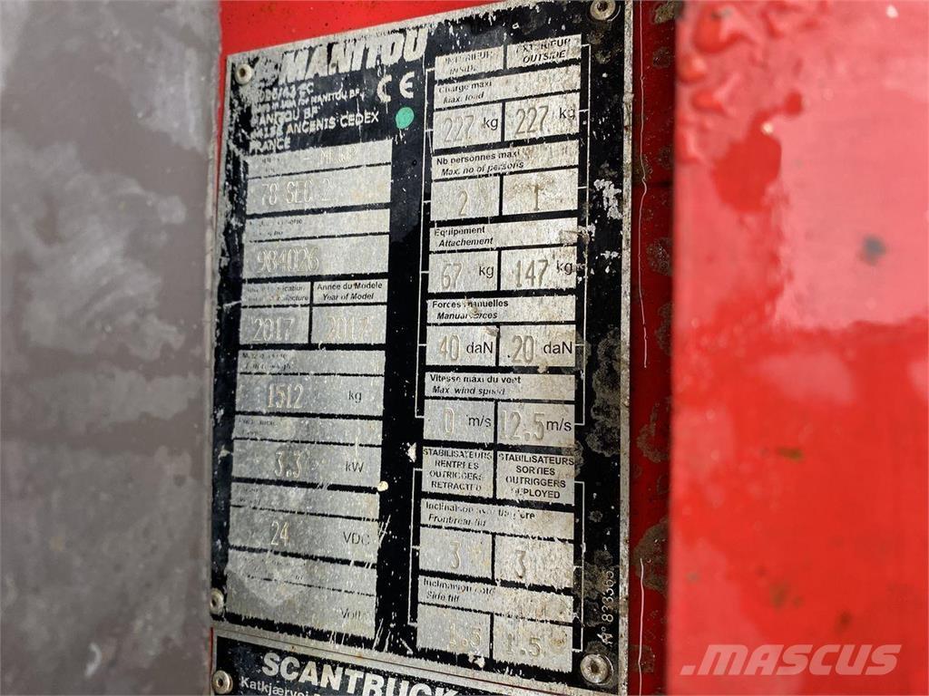 Manitou 78SEC シザースリフト