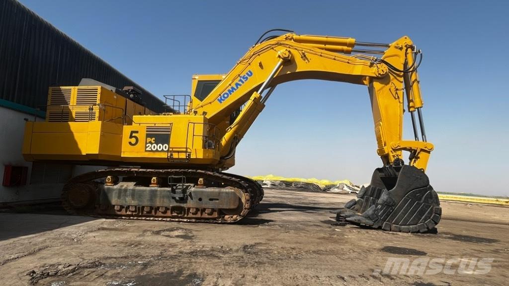 Komatsu PC 2000-8 大型油圧ショベル12t以上（パワーショベル・ユンボ）