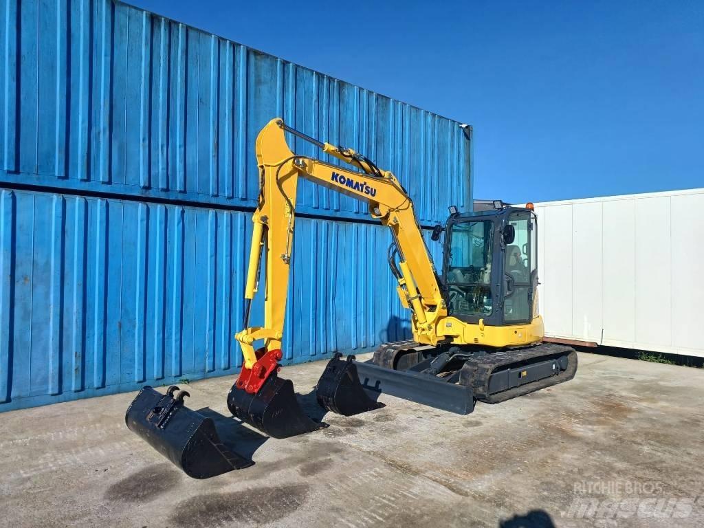 Komatsu PC 55 MR-5 ミニ油圧ショベル 7t以下（ミニユンボ・ミニディガー）