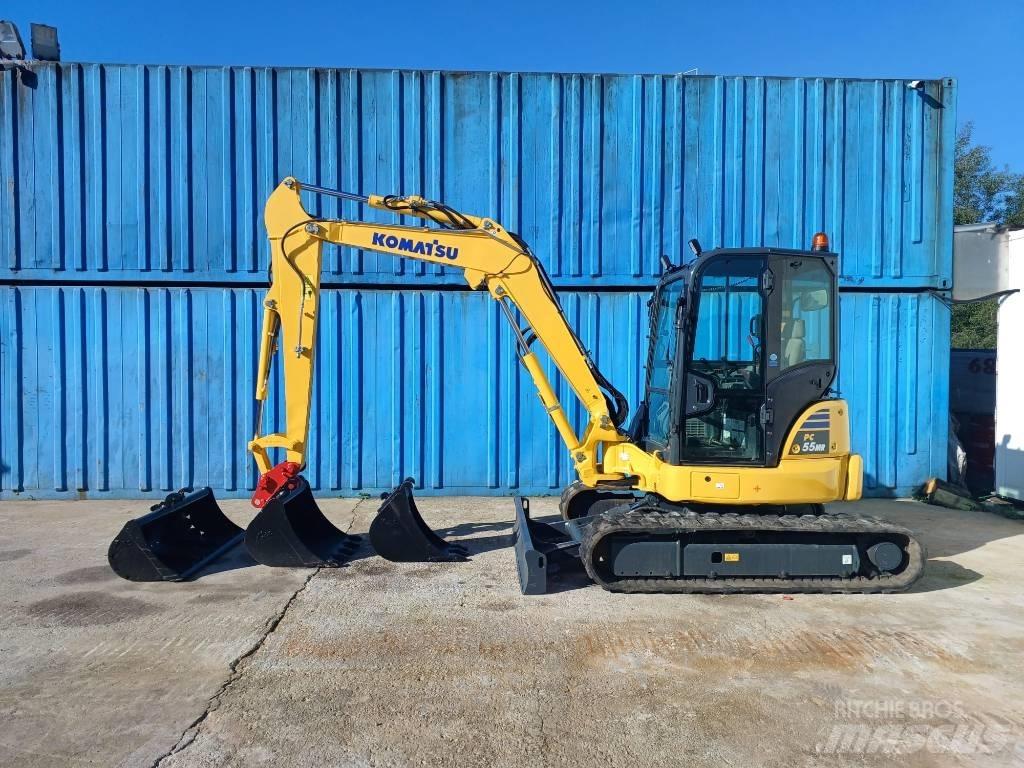 Komatsu PC 55 MR-5 ミニ油圧ショベル 7t以下（ミニユンボ・ミニディガー）
