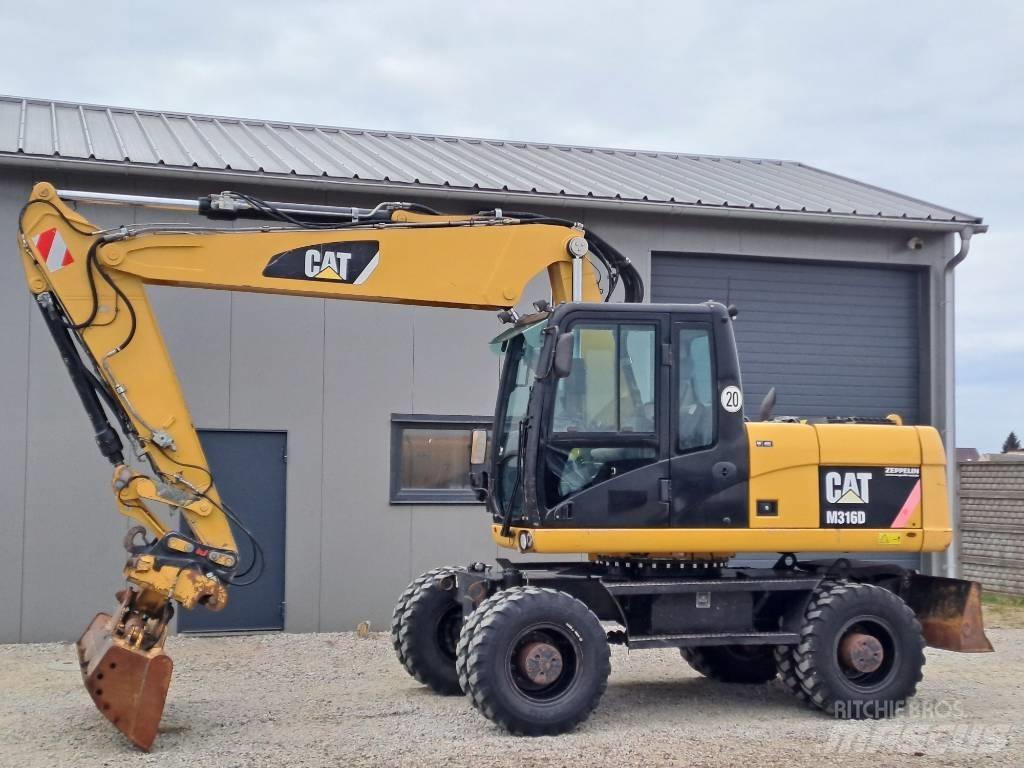 CAT M 316 D ホイール式油圧ショベル（パワーショベル・ユンボ・バックホー）
