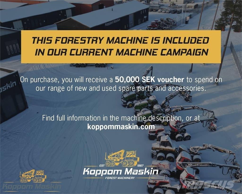 Komatsu 875 フォワーダー