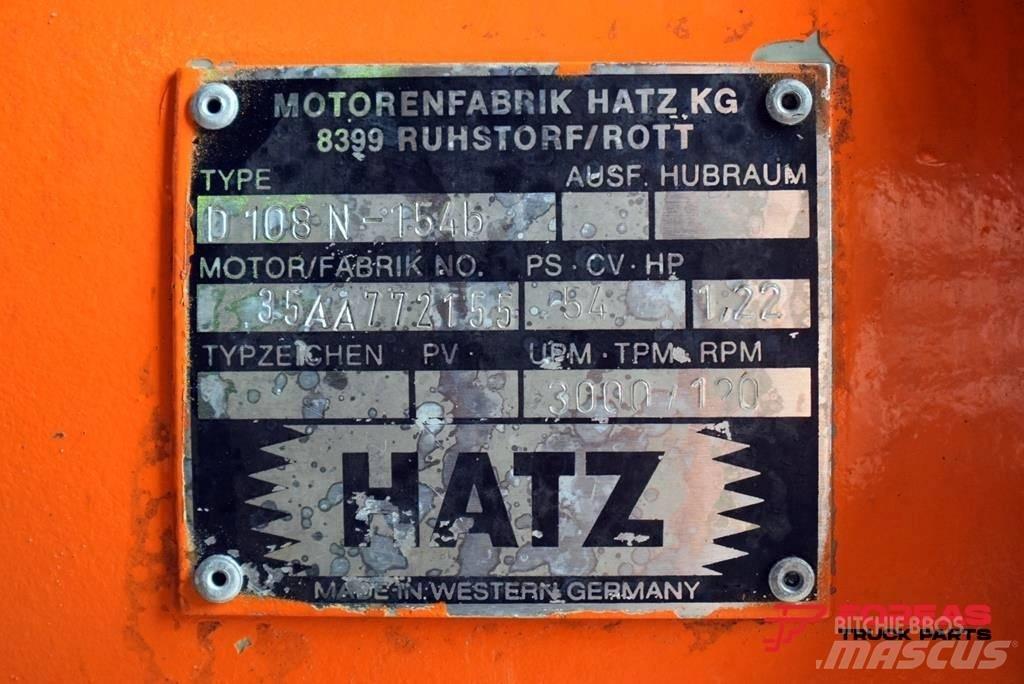 Hatz D 108 N - 154b ガソリン発電機