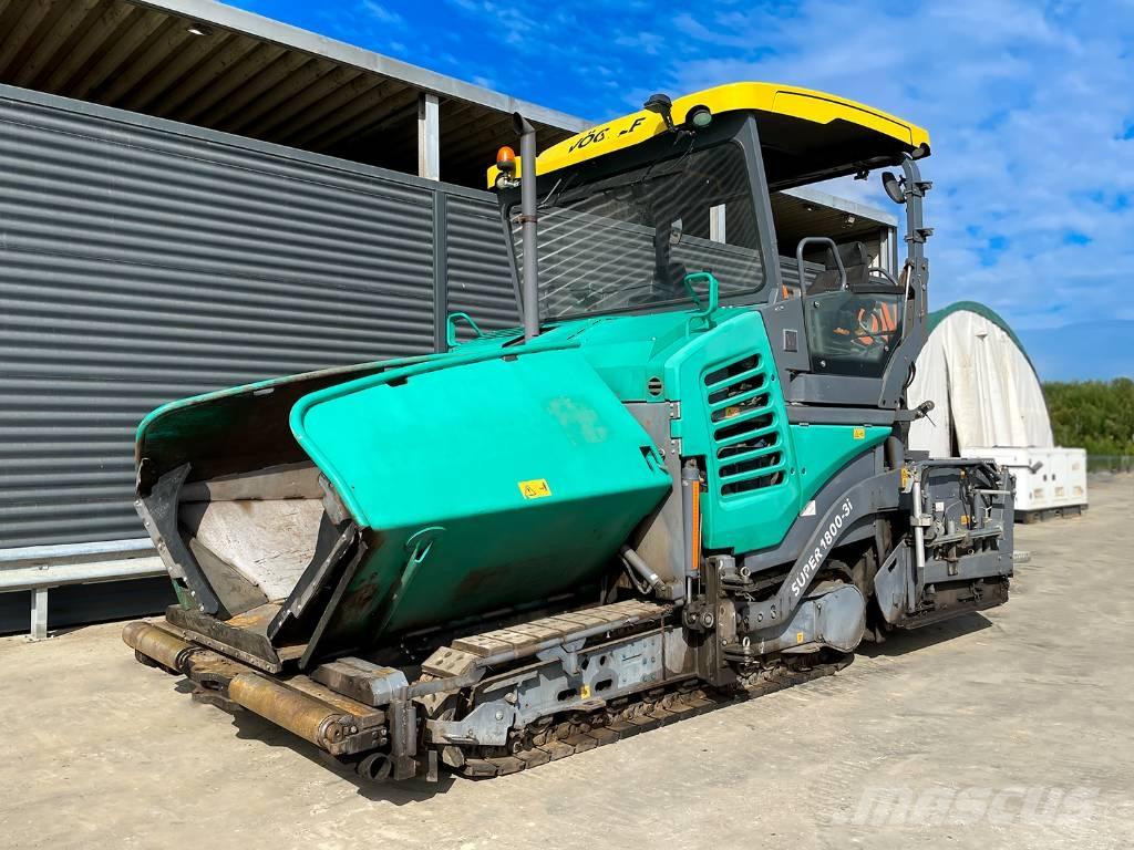 Vögele SUPER 1800-3I アスファルトフィニッシャ