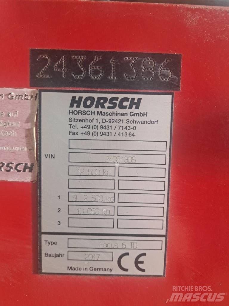 Horsch Focus 6 TD ドリル