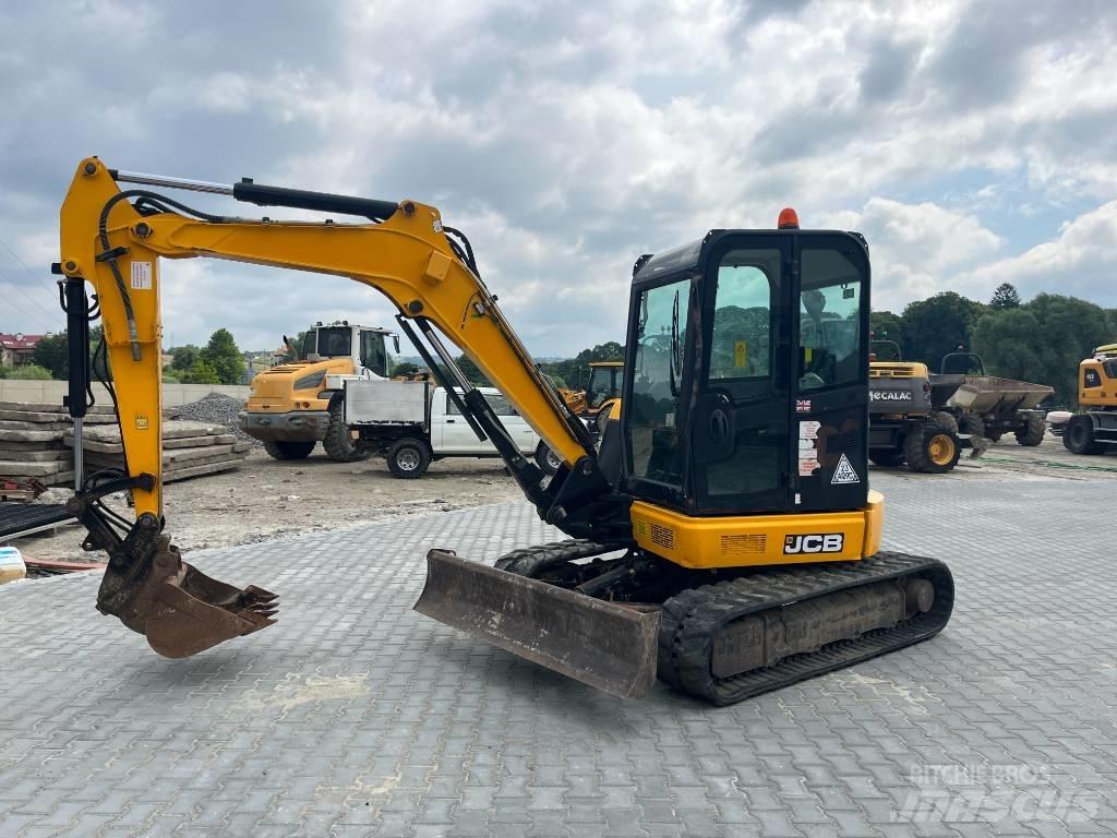 JCB 55 Z-1 ミニ油圧ショベル 7t以下（ミニユンボ・ミニディガー）